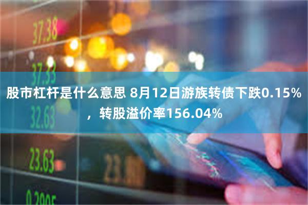 股市杠杆是什么意思 8月12日游族转债下跌0.15%，转股溢价率156.04%