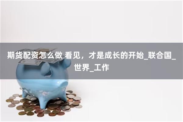 期货配资怎么做 看见，才是成长的开始_联合国_世界_工作